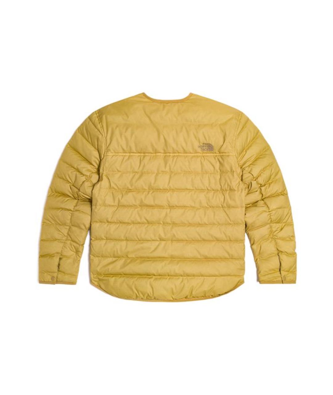 THE NORTH FACE Желтая полиамидовая куртка, фото 2