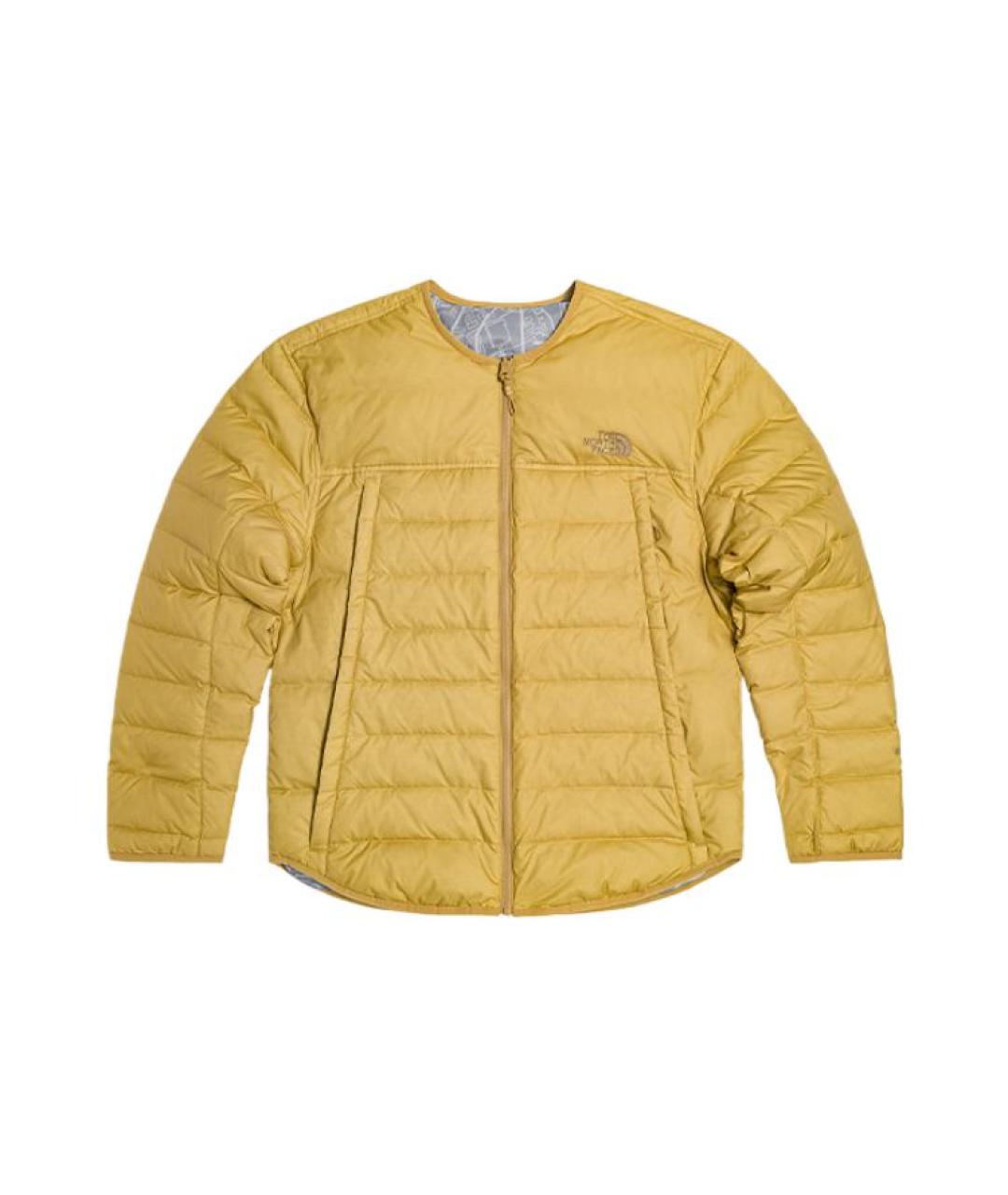 THE NORTH FACE Желтая полиамидовая куртка, фото 1