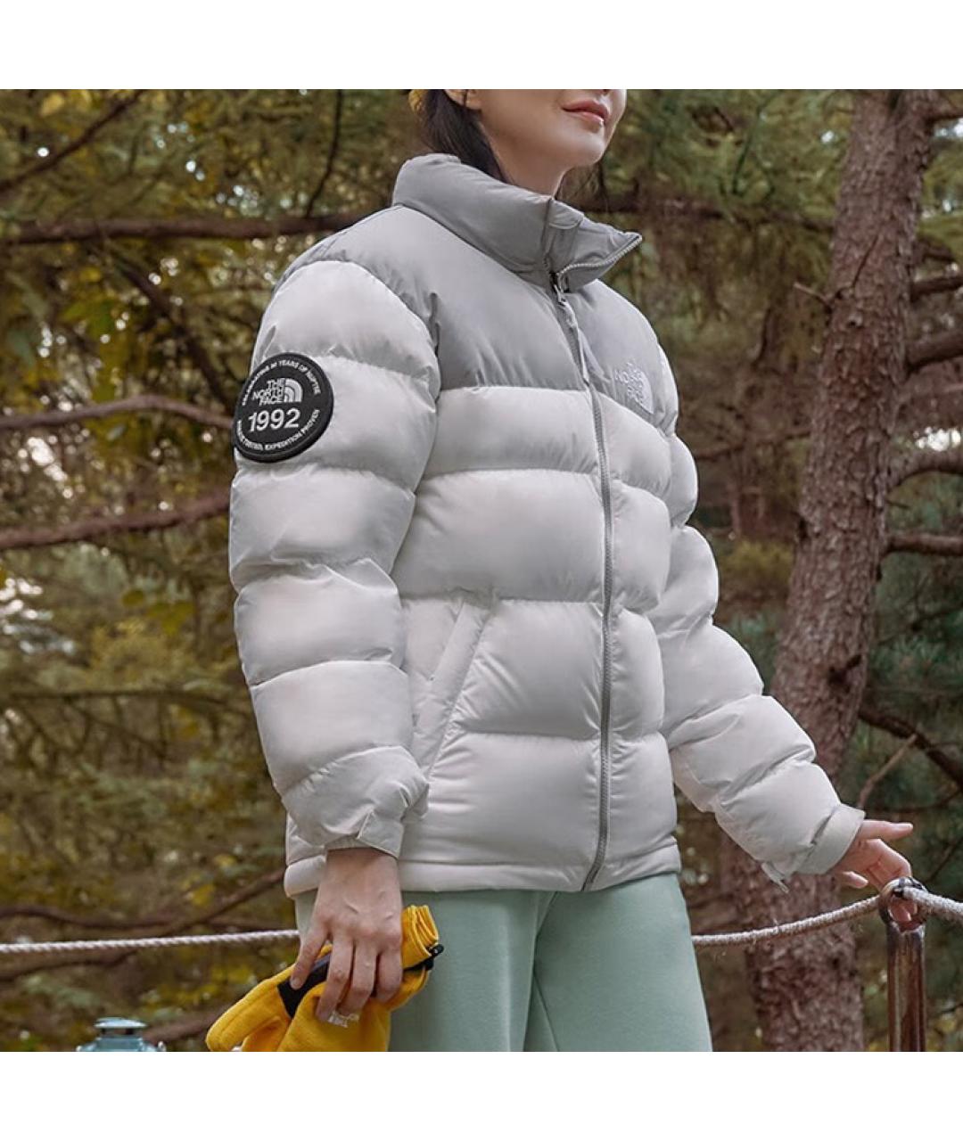 THE NORTH FACE Белая полиамидовая куртка, фото 4