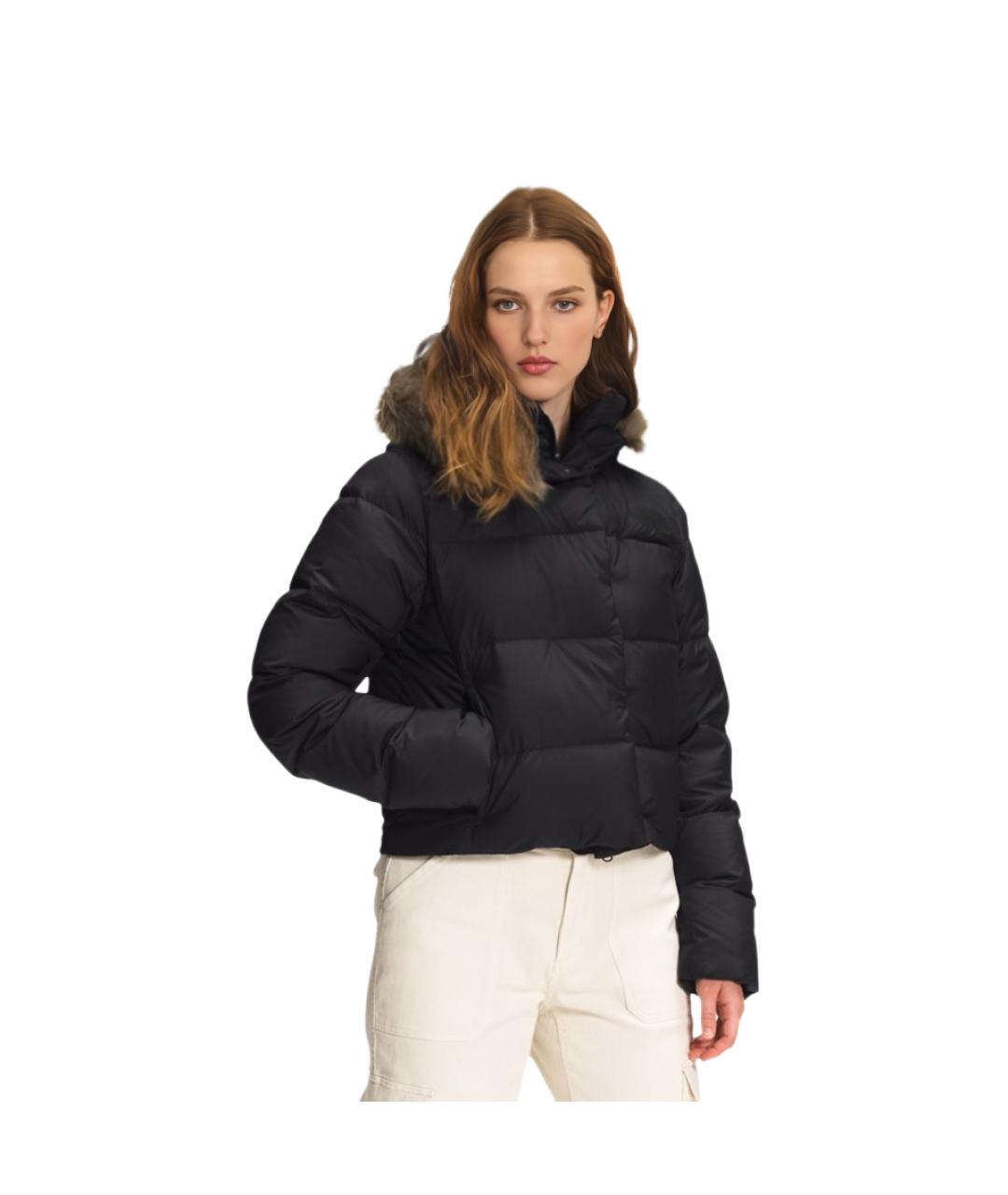 THE NORTH FACE Черный пуховик, фото 4