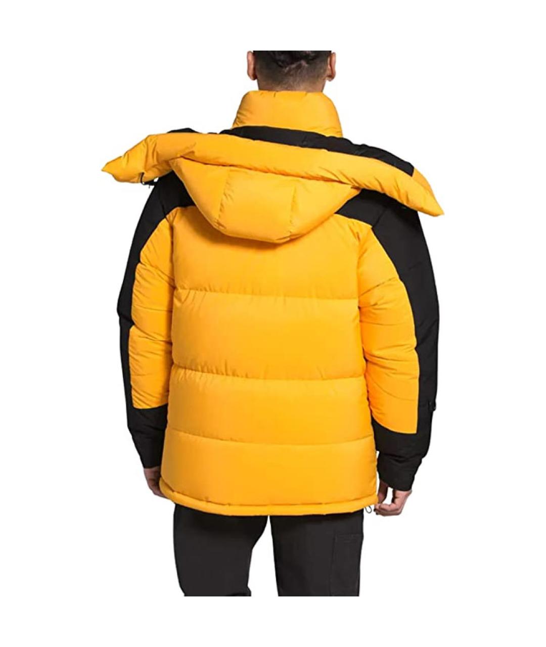 THE NORTH FACE Желтый пуховик, фото 2