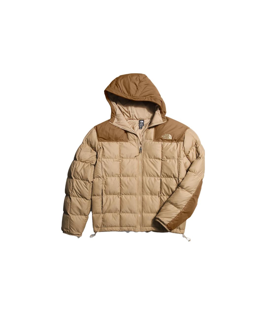 THE NORTH FACE Коричневый пуховик, фото 7