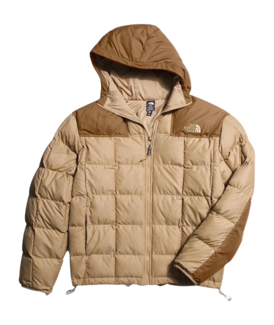 THE NORTH FACE Коричневый пуховик, фото 1