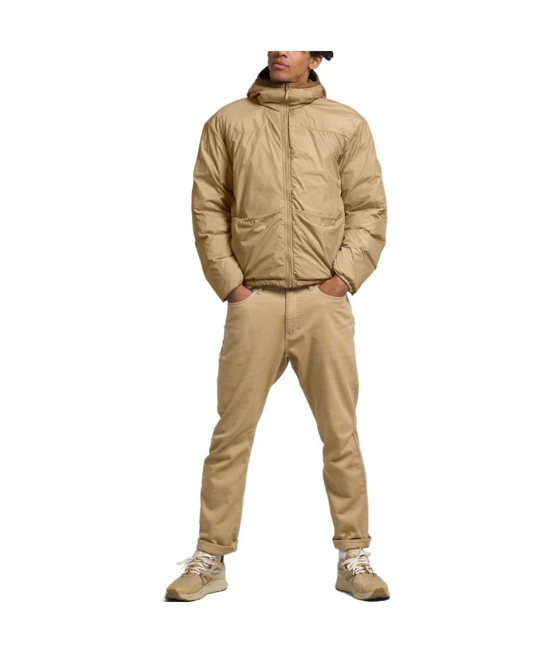 THE NORTH FACE Коричневый пуховик, фото 6