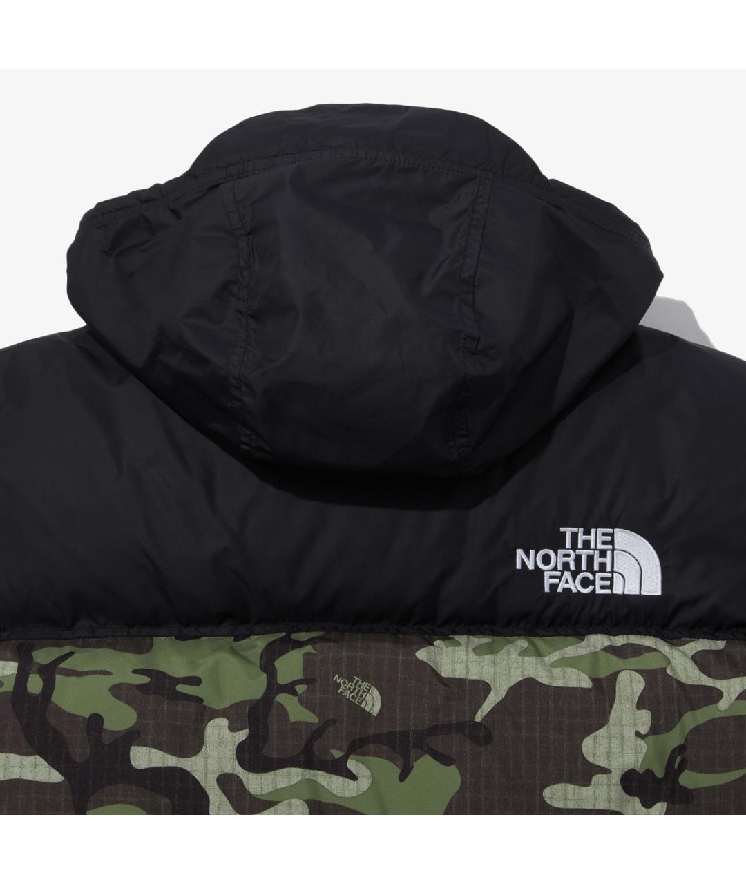 THE NORTH FACE Зеленый пуховик, фото 3