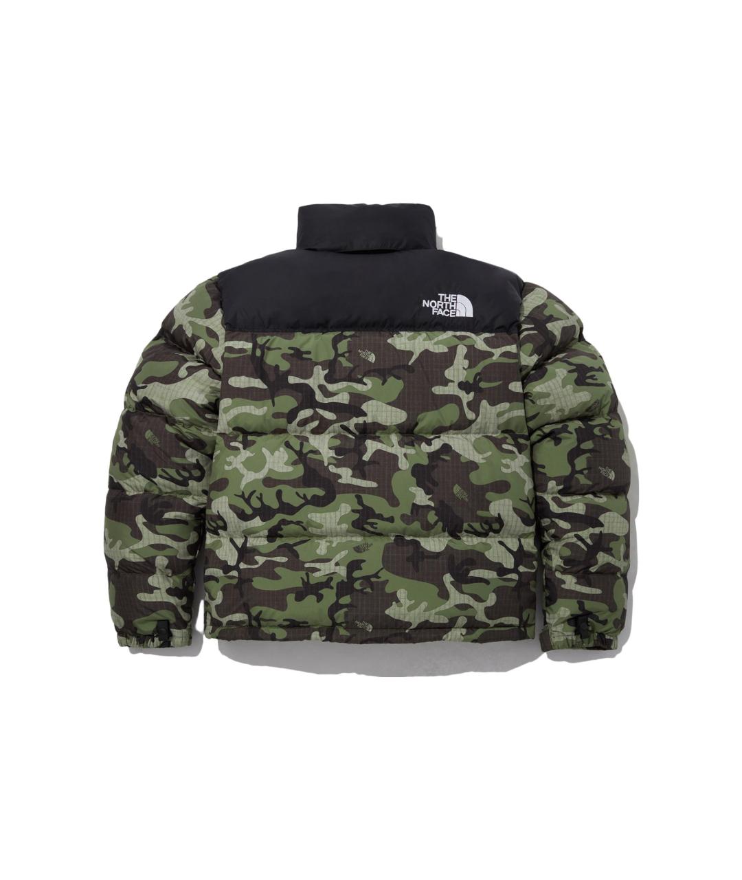 THE NORTH FACE Зеленый пуховик, фото 2