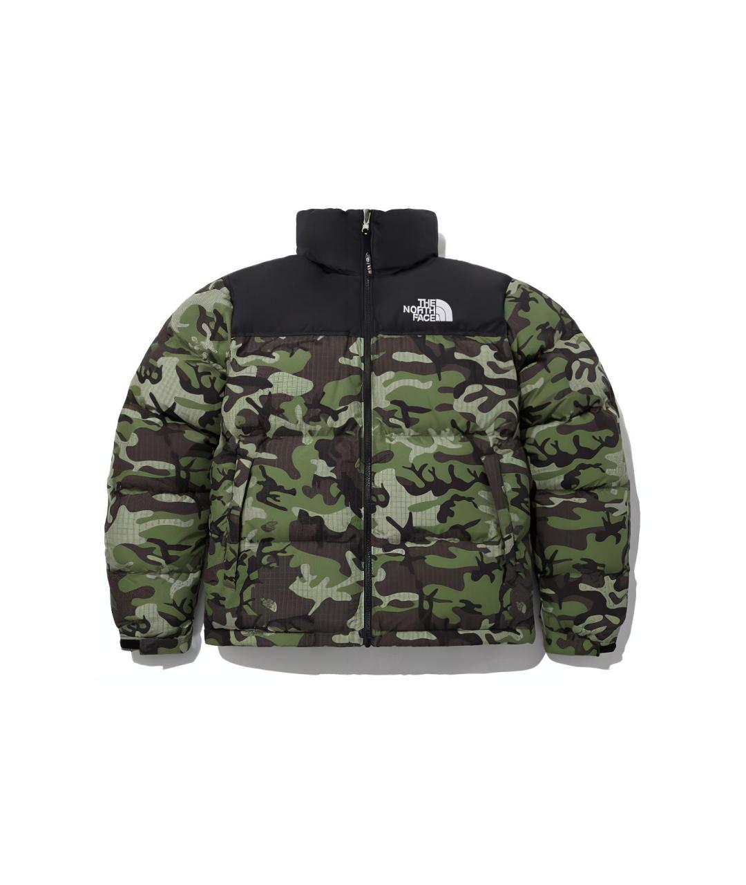 THE NORTH FACE Зеленый пуховик, фото 1