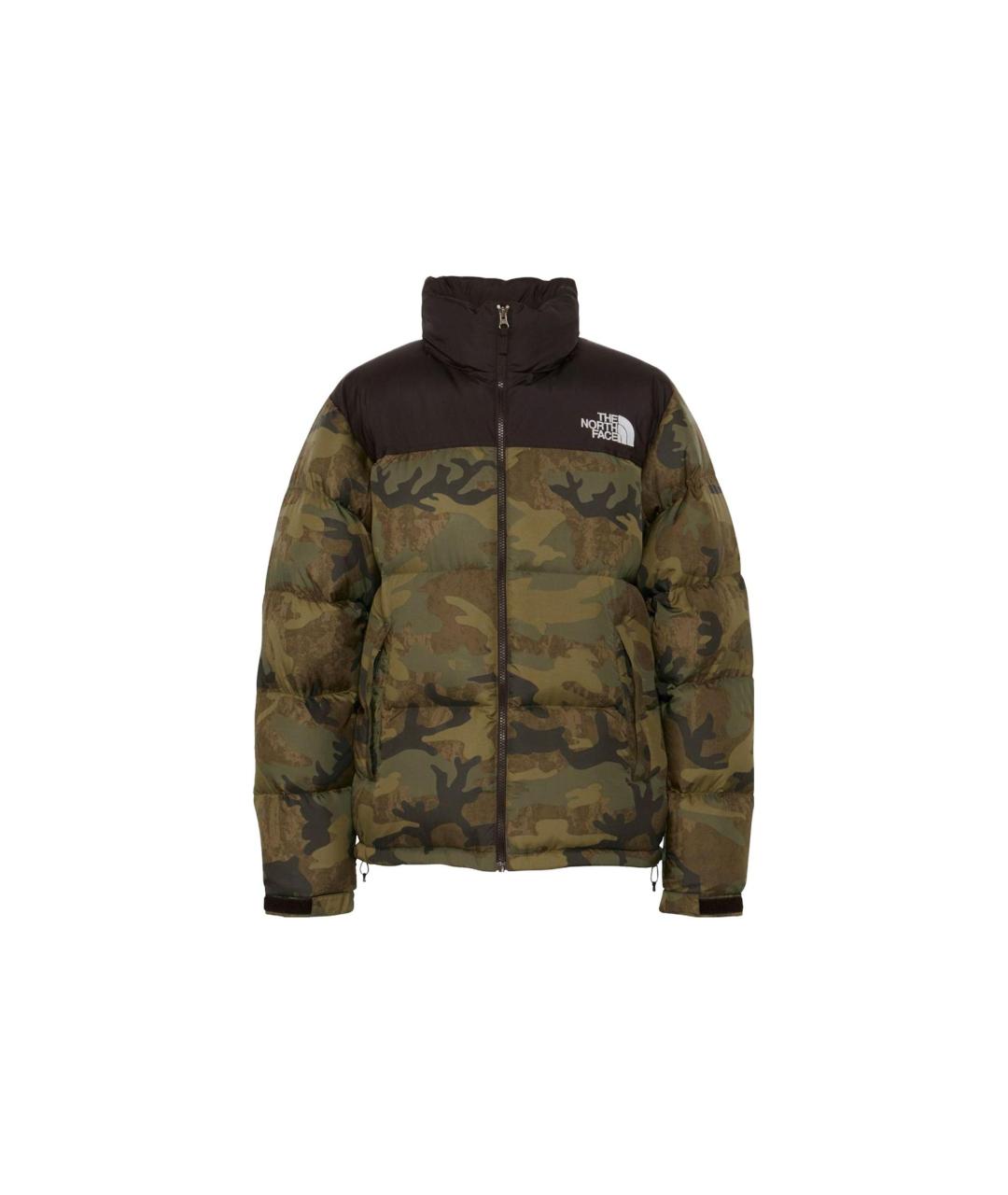 THE NORTH FACE Зеленый пуховик, фото 2