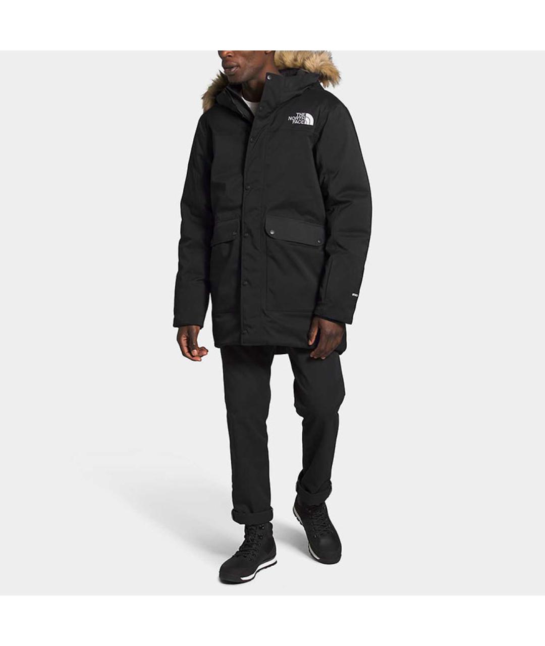 THE NORTH FACE Черный пуховик, фото 2