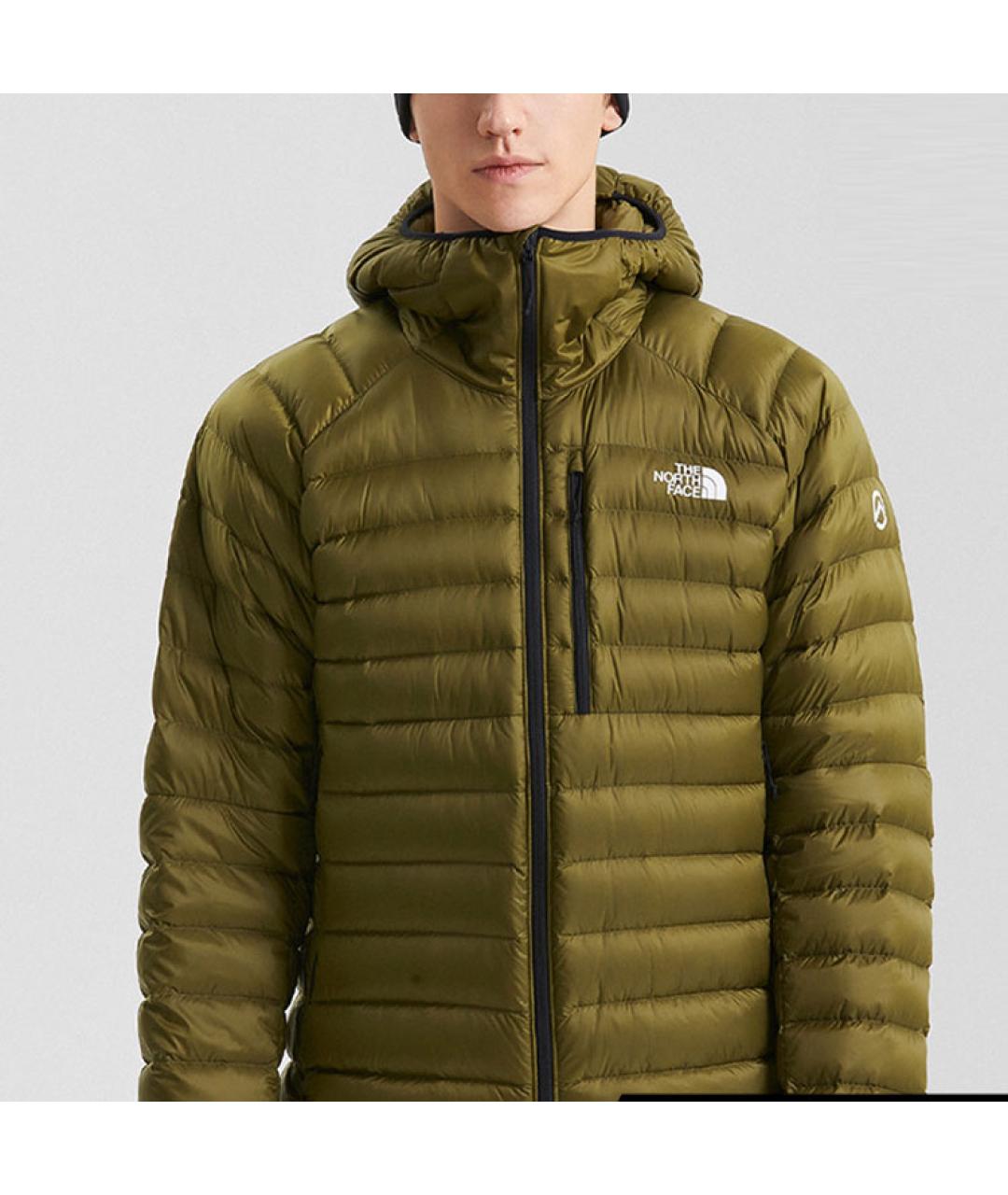 THE NORTH FACE Зеленый пуховик, фото 4