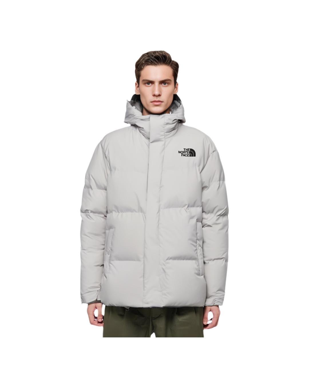 THE NORTH FACE Серый пуховик, фото 3