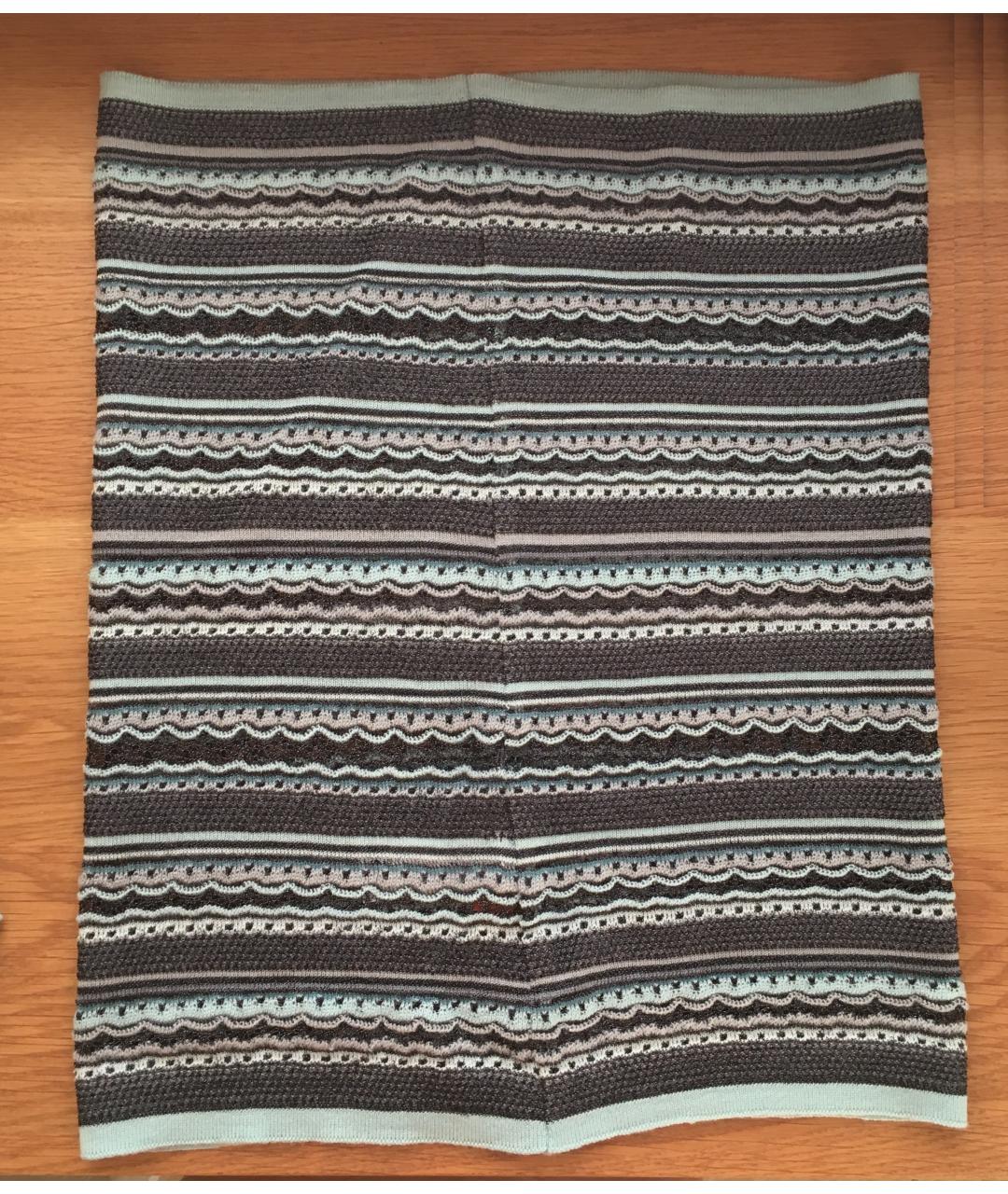 MISSONI Серая шерстяная шапка, фото 7