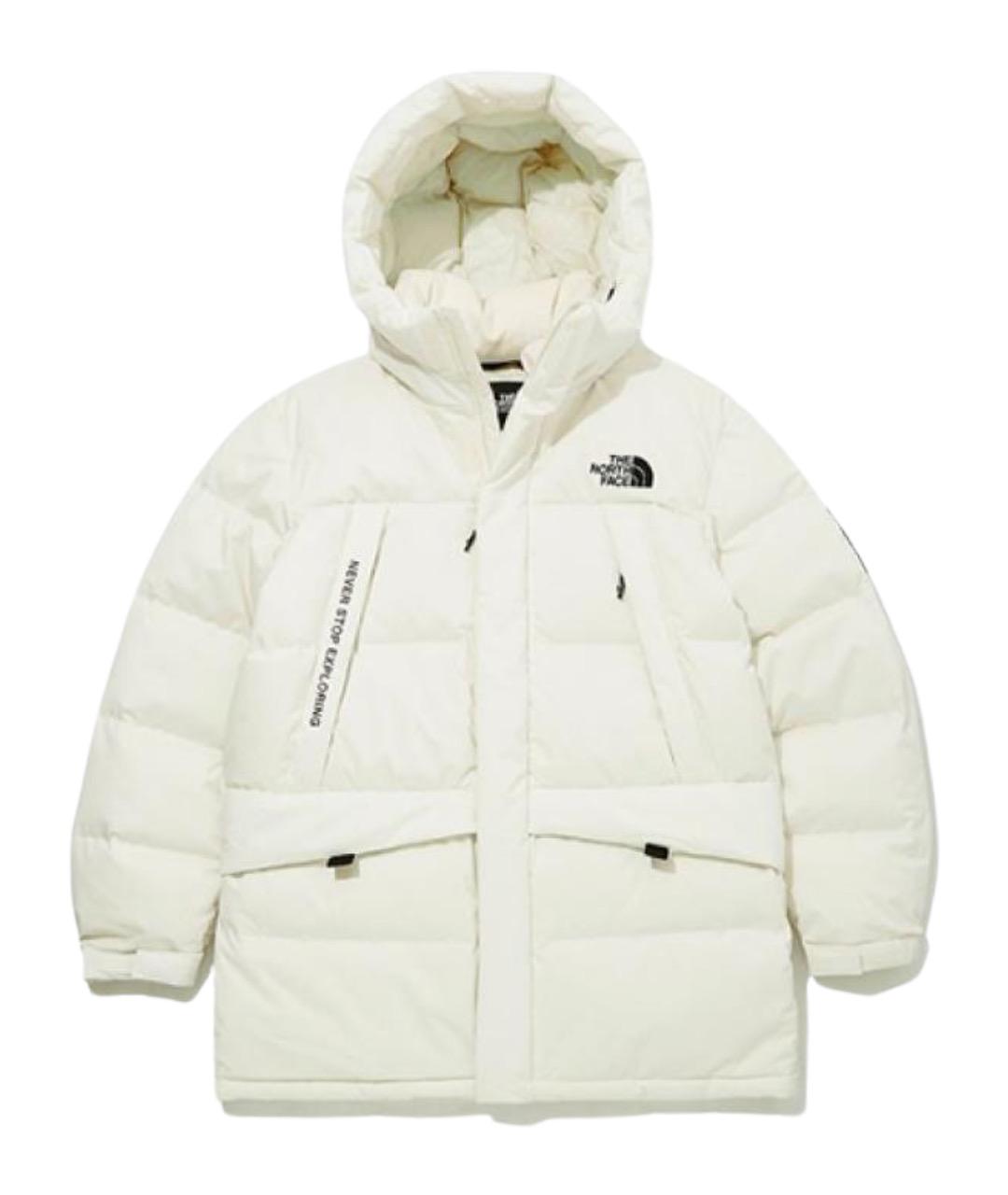 THE NORTH FACE Белая полиамидовая куртка, фото 1