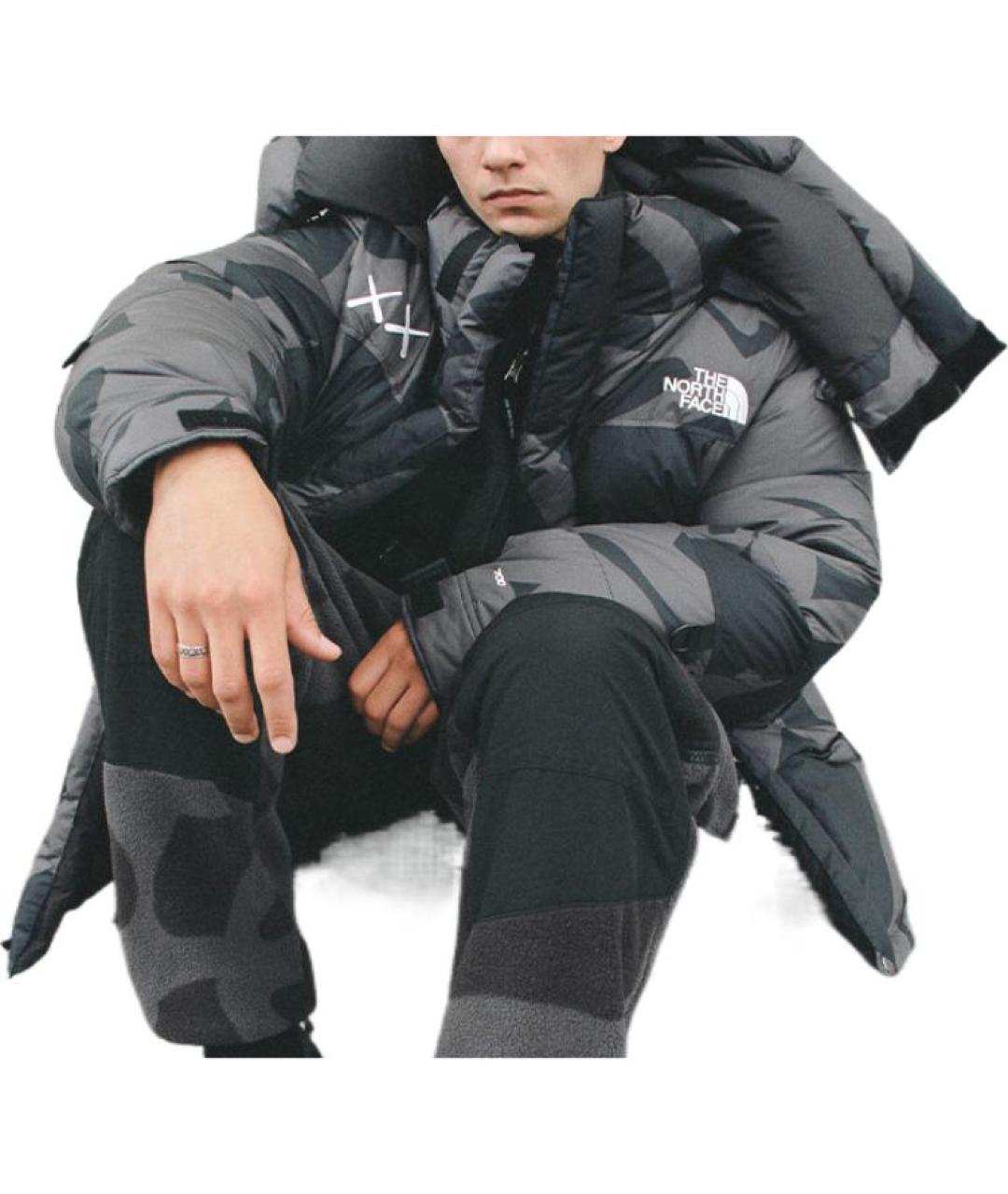 THE NORTH FACE Черный пуховик, фото 4