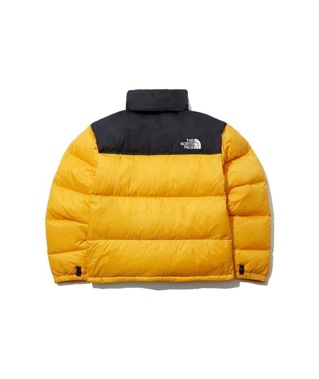 THE NORTH FACE Желтый пуховик, фото 2