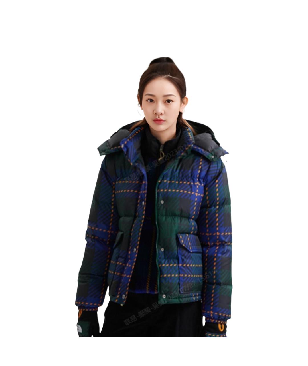 THE NORTH FACE Зеленый пуховик, фото 2