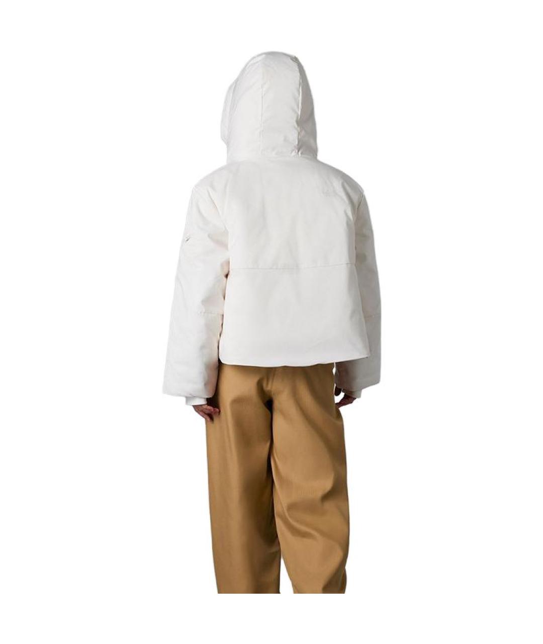 THE NORTH FACE Белая полиамидовая куртка, фото 2