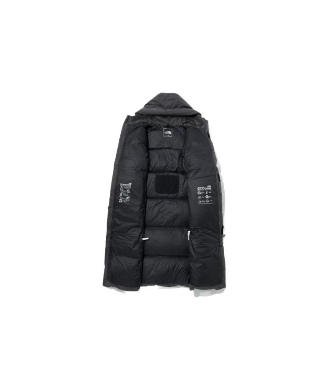 THE NORTH FACE Черный полиамидовый пуховик, фото 3