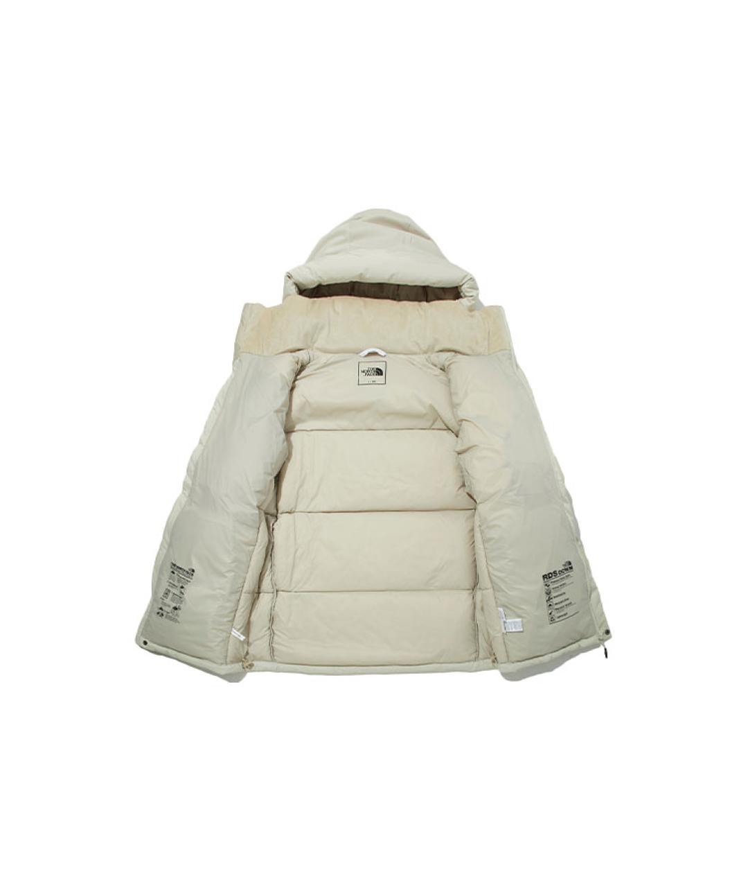 THE NORTH FACE Бежевый пуховик, фото 2