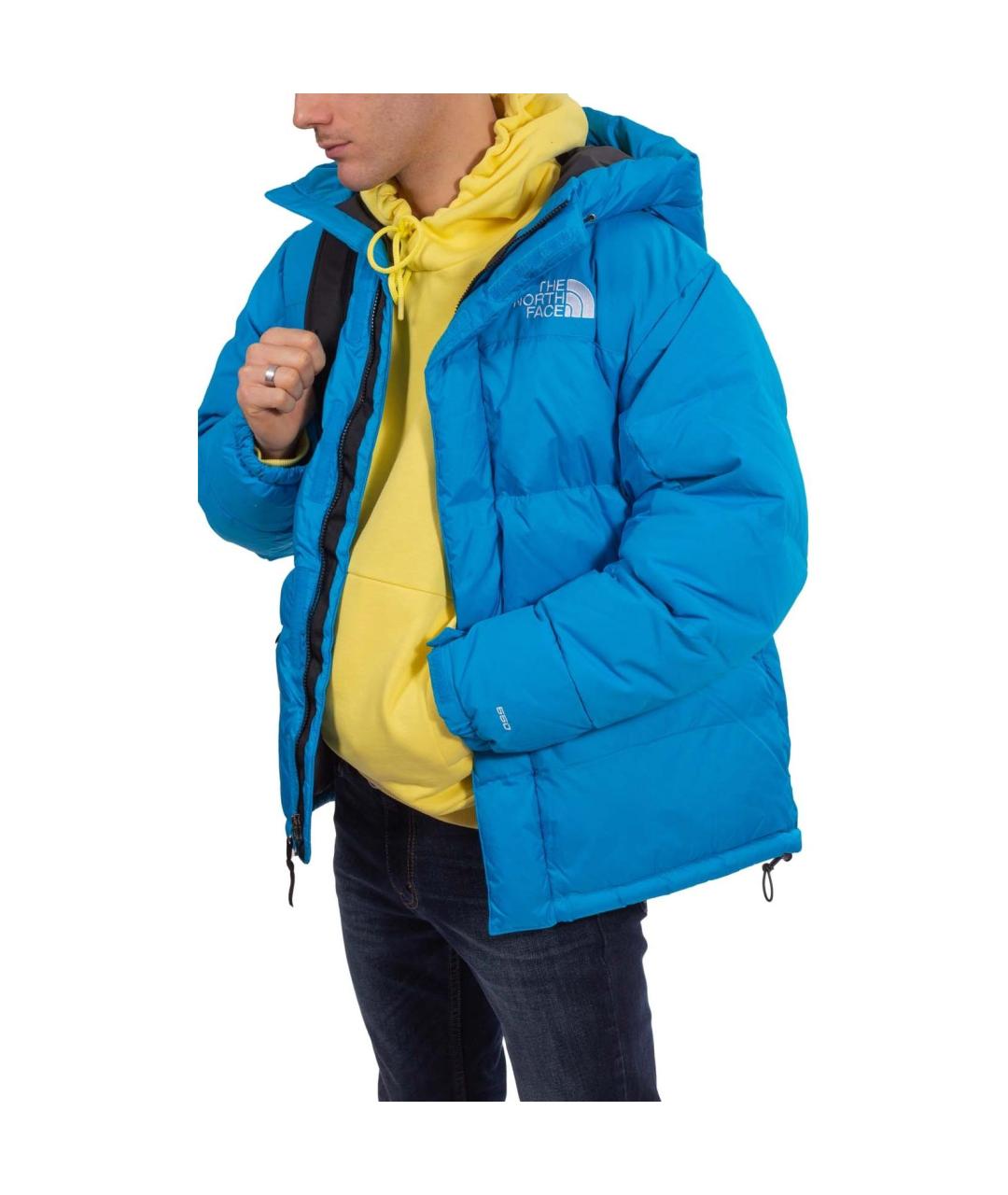 THE NORTH FACE Синий пуховик, фото 3