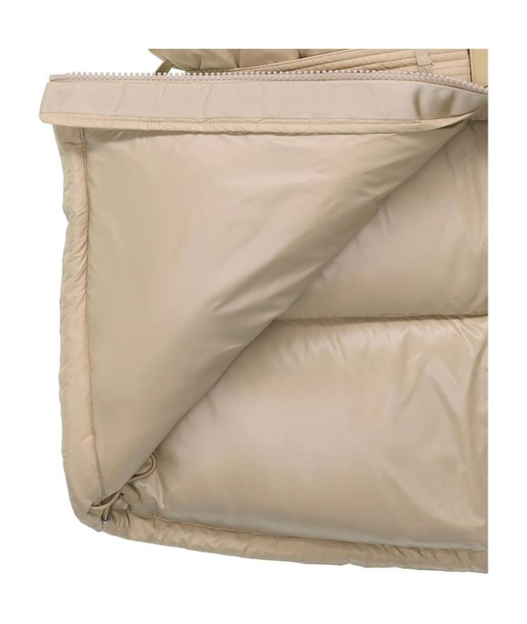 THE NORTH FACE Бежевый пуховик, фото 4