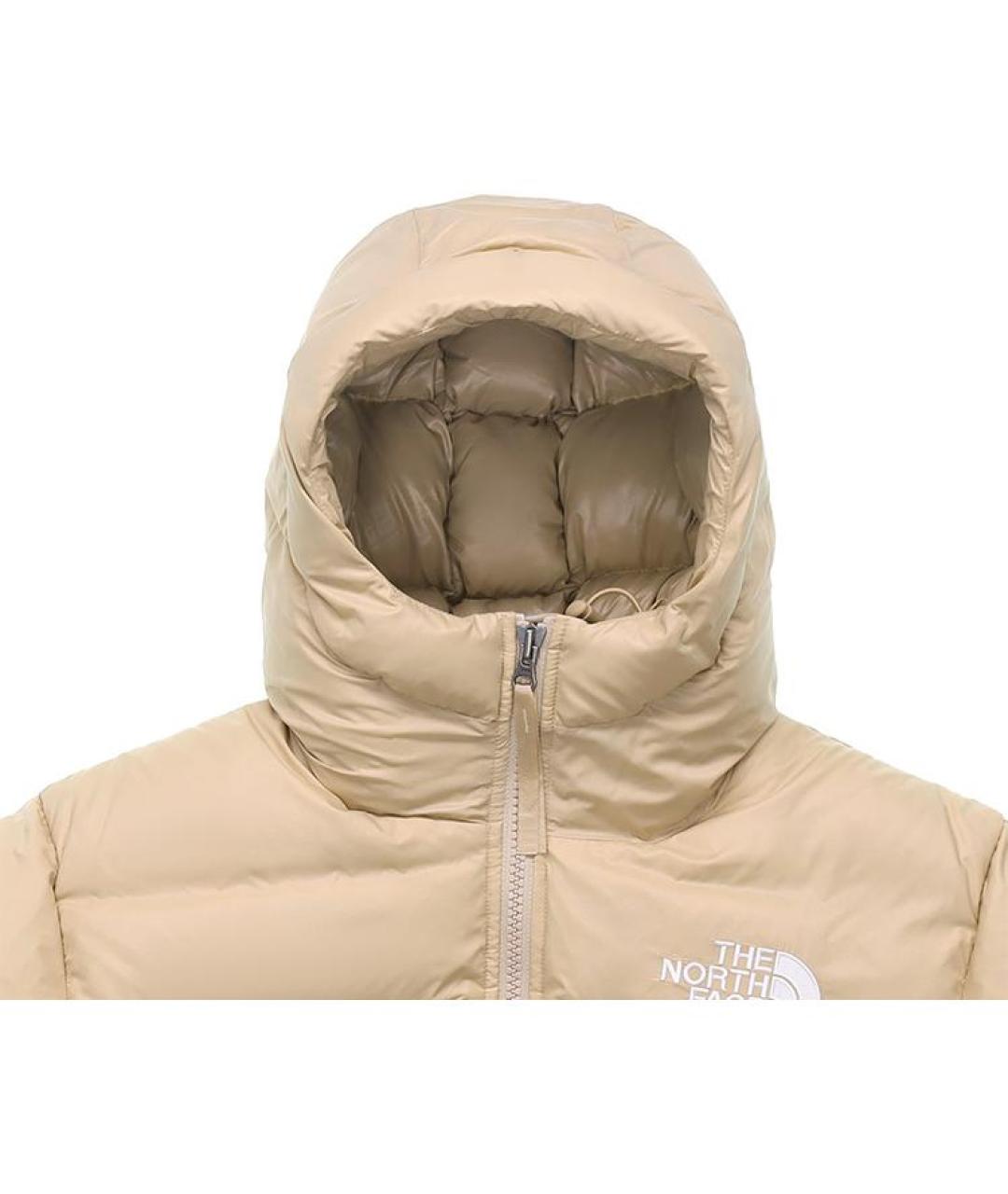 THE NORTH FACE Бежевый пуховик, фото 5
