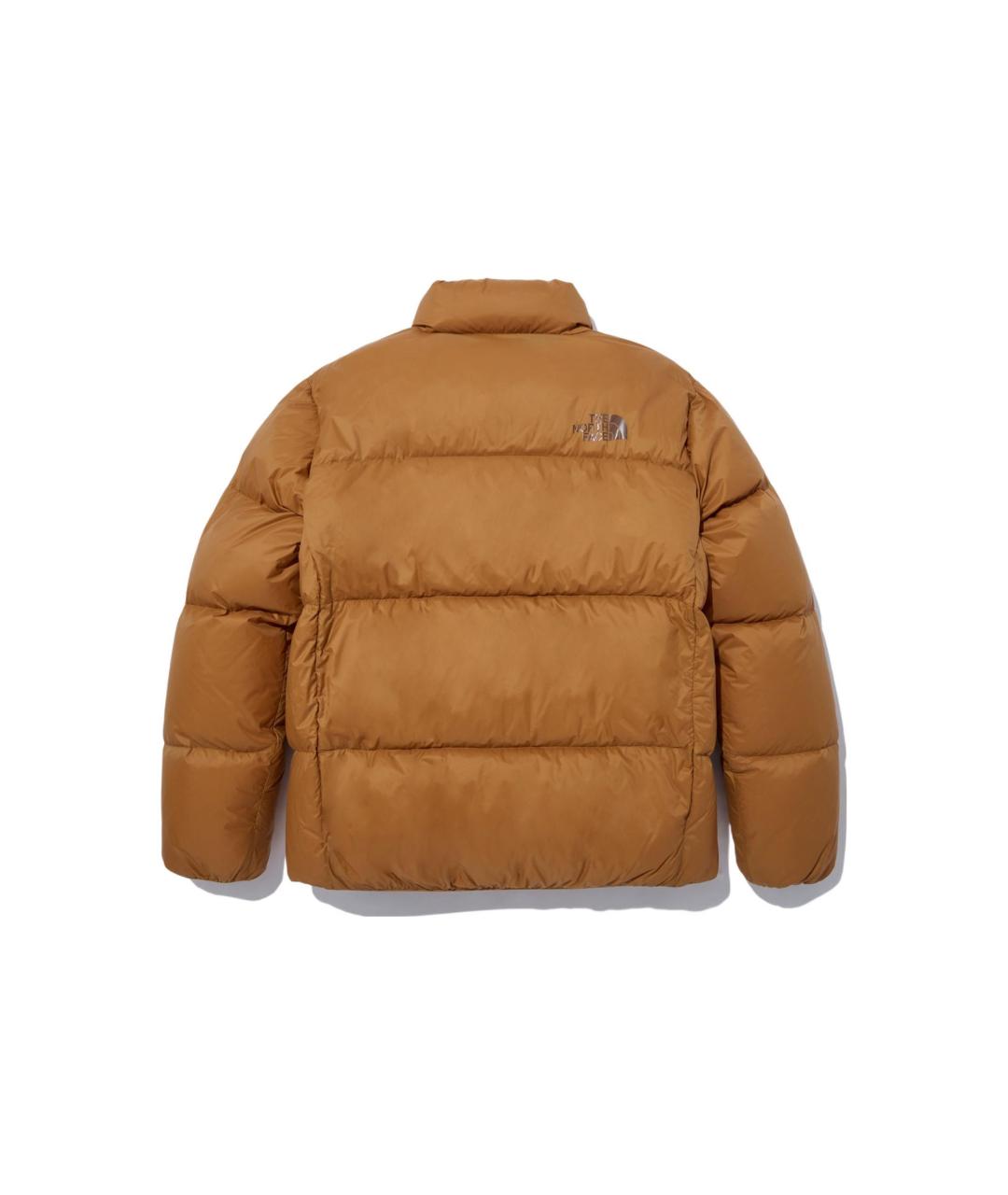 THE NORTH FACE Коричневый пуховик, фото 2