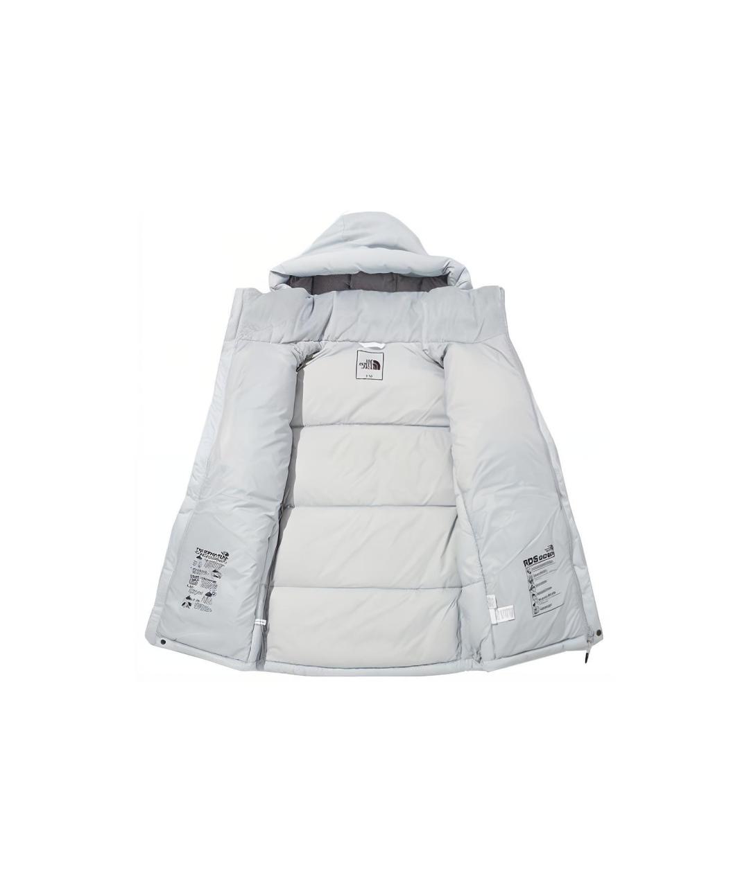 THE NORTH FACE Серый пуховик, фото 2