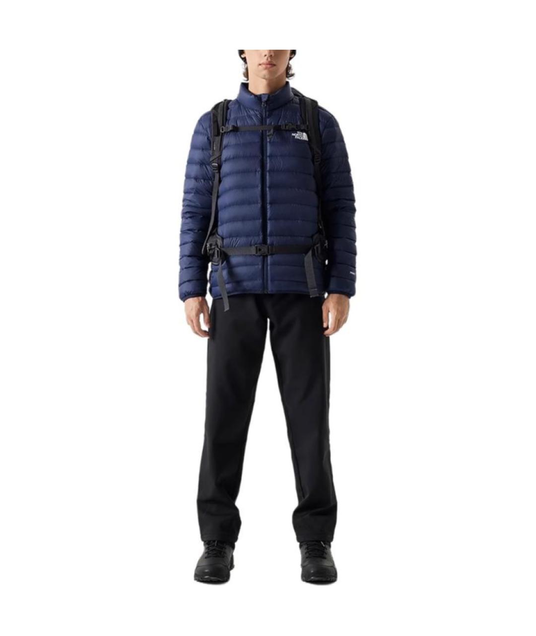 THE NORTH FACE Темно-синий пуховик, фото 3