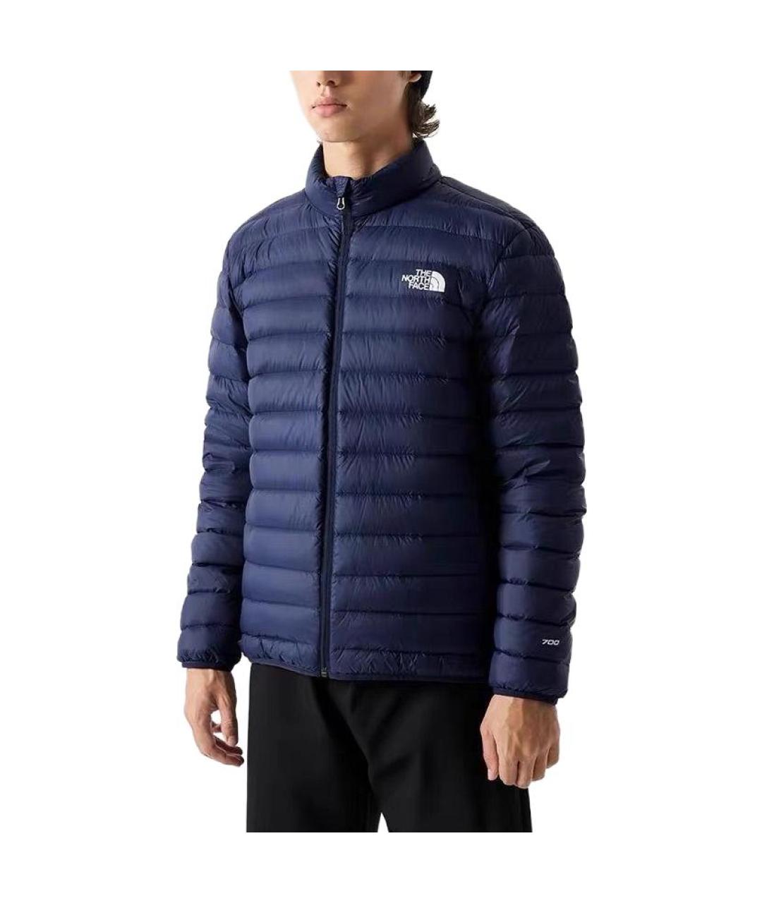 THE NORTH FACE Темно-синий пуховик, фото 2
