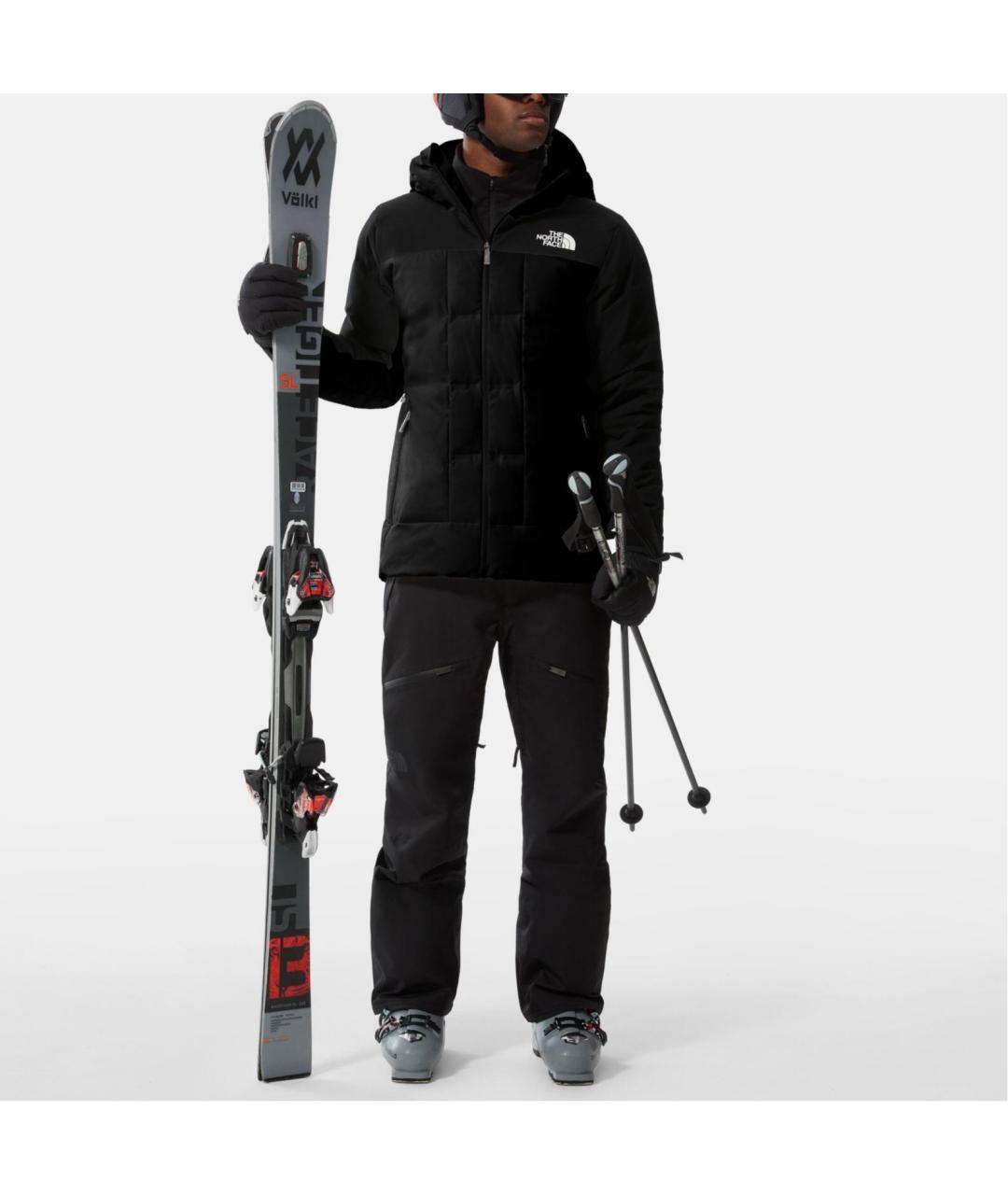 THE NORTH FACE Черный пуховик, фото 2