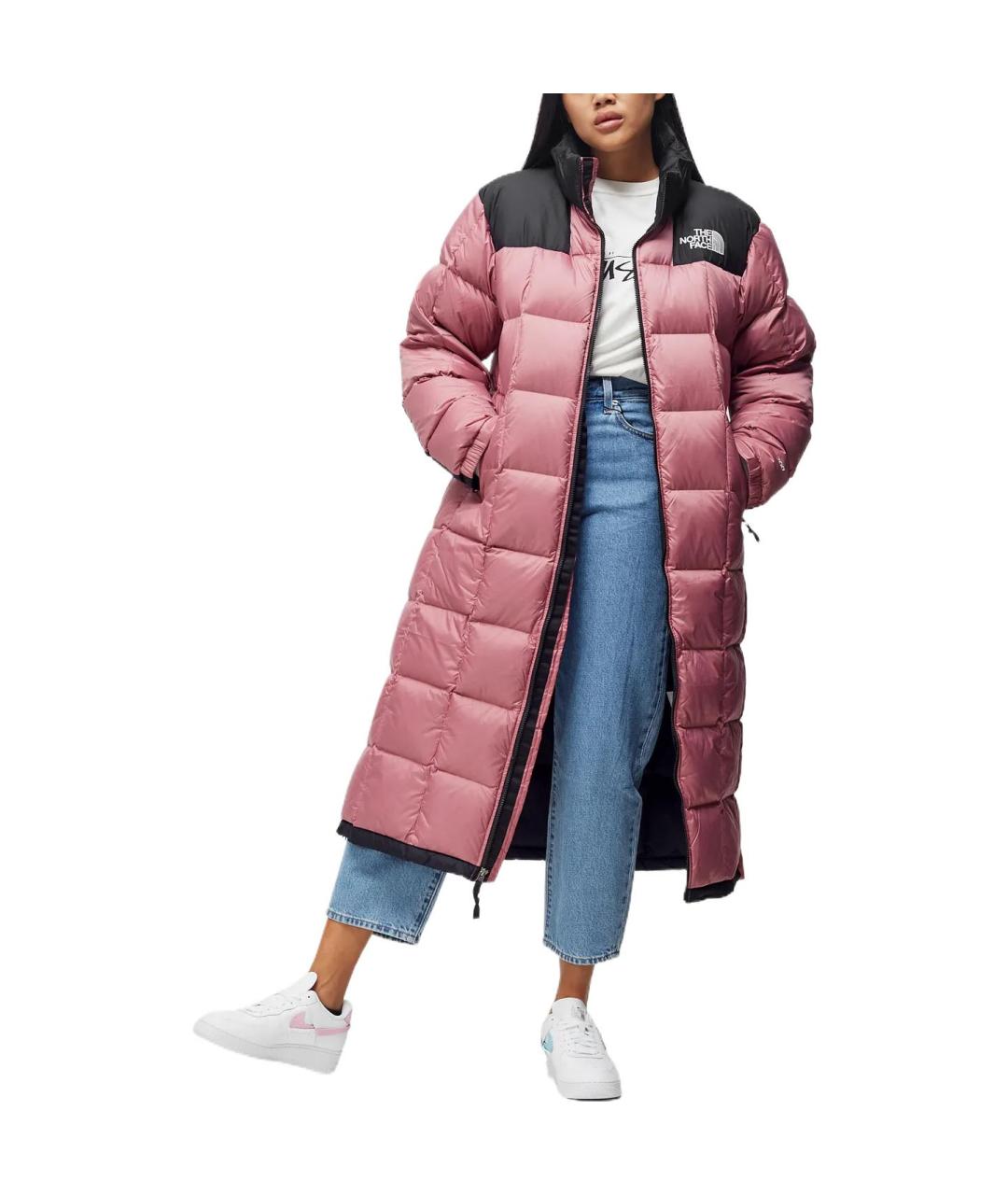 THE NORTH FACE Розовый пуховик, фото 2