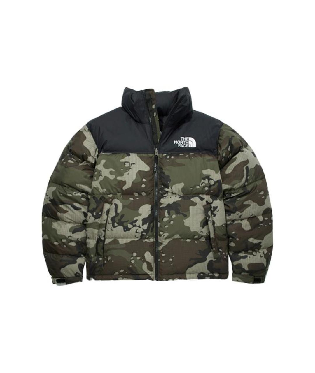 THE NORTH FACE Хаки пуховик, фото 1