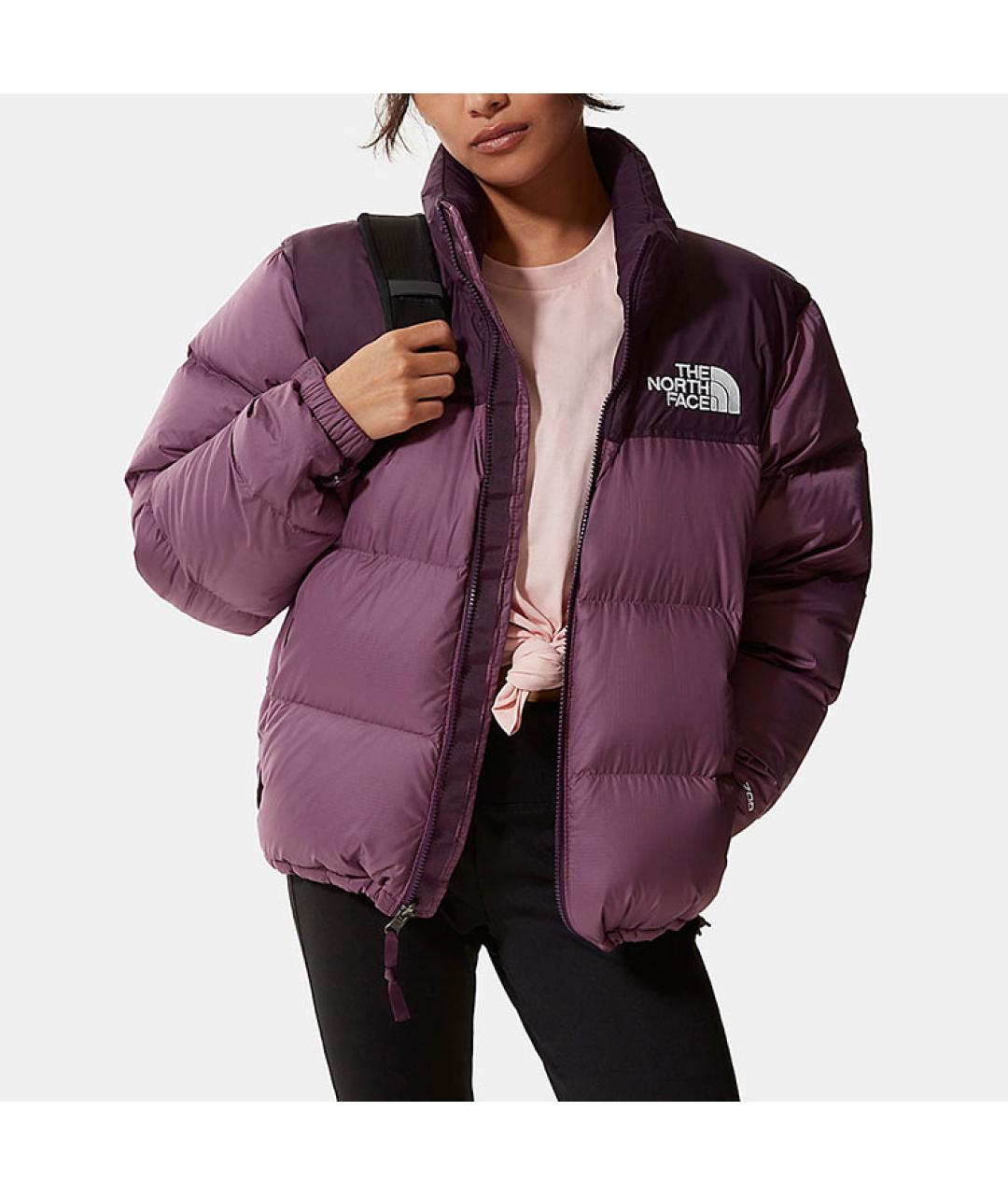 THE NORTH FACE Фиолетовый пуховик, фото 5