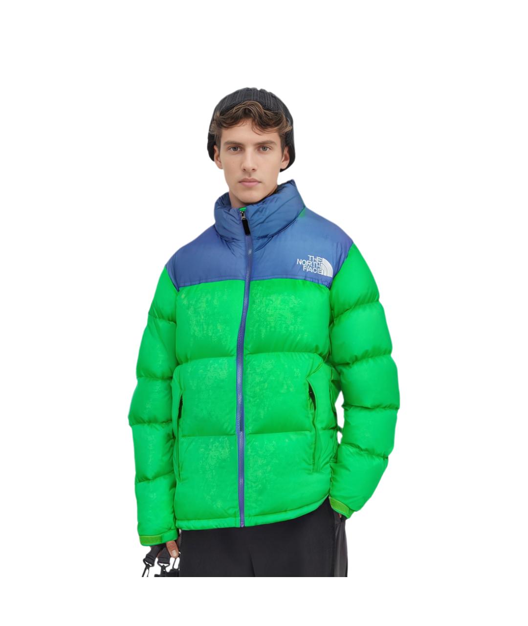 THE NORTH FACE Зеленый пуховик, фото 4