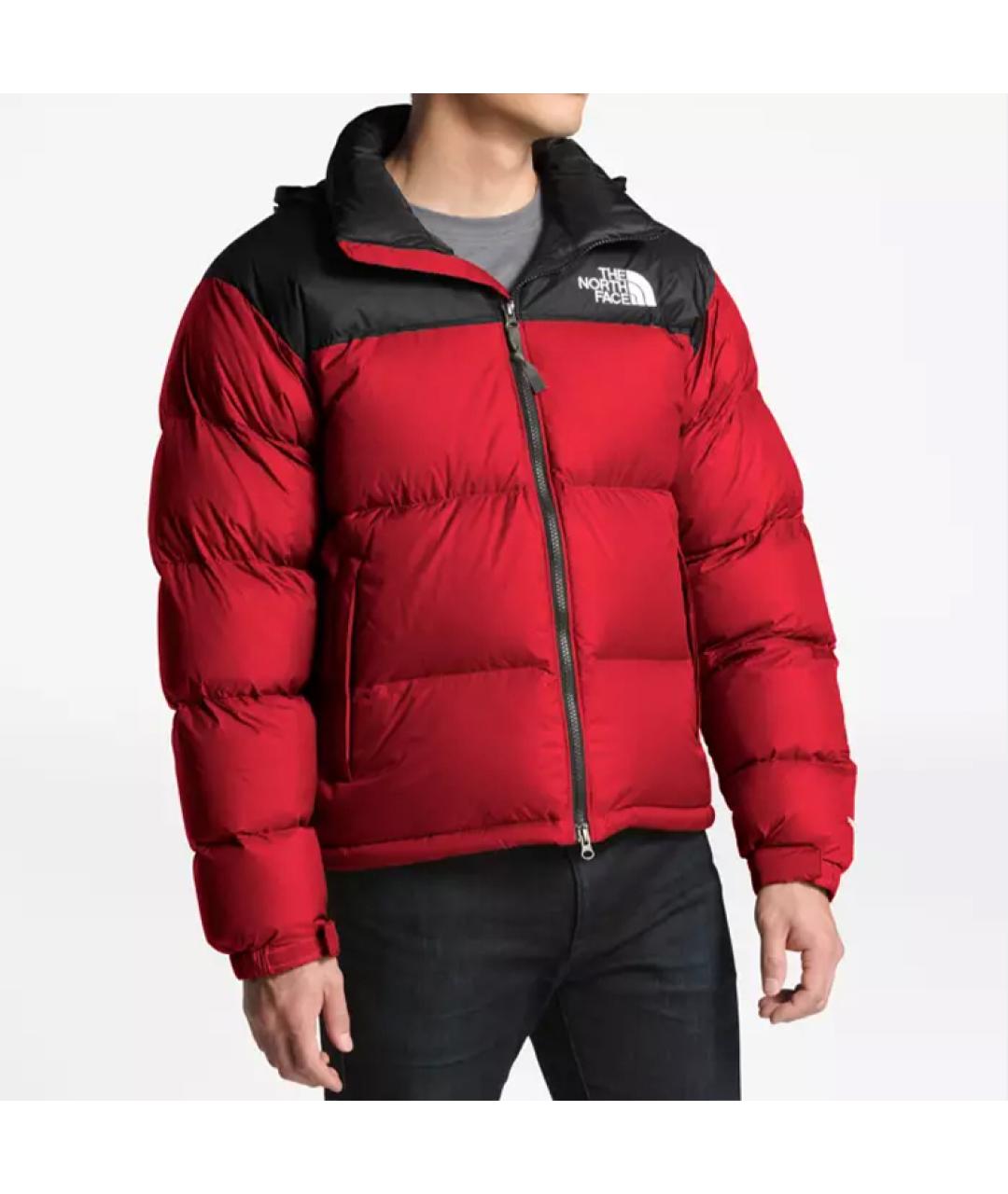 THE NORTH FACE Красный пуховик, фото 3