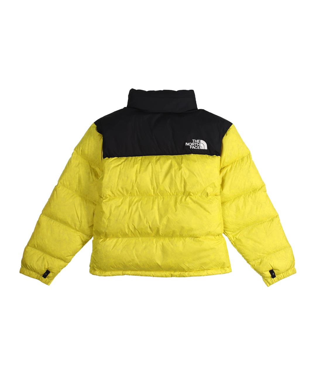 THE NORTH FACE Желтый пуховик, фото 2