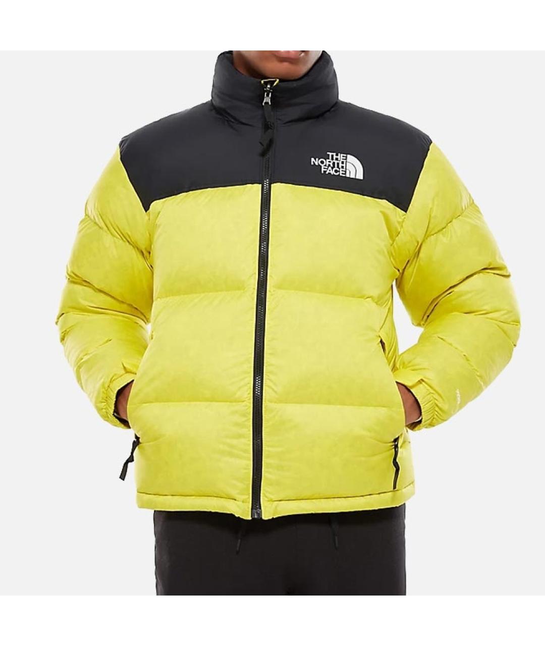 THE NORTH FACE Желтый пуховик, фото 3