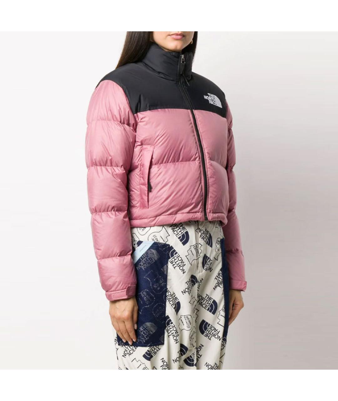 THE NORTH FACE Розовый пуховик, фото 2