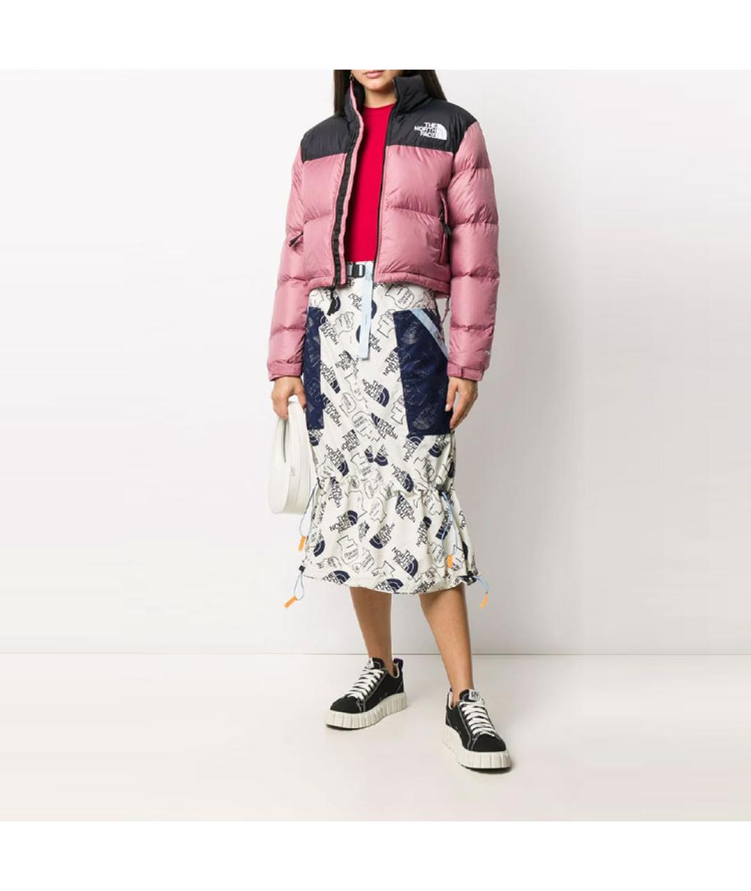 THE NORTH FACE Розовый пуховик, фото 4