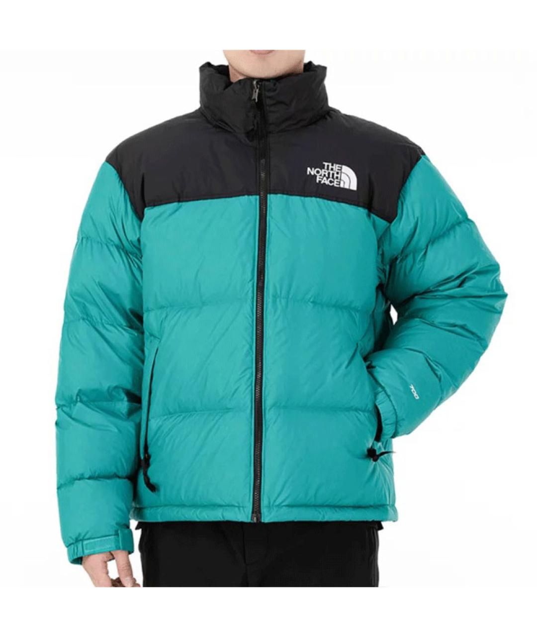 THE NORTH FACE Зеленый пуховик, фото 3