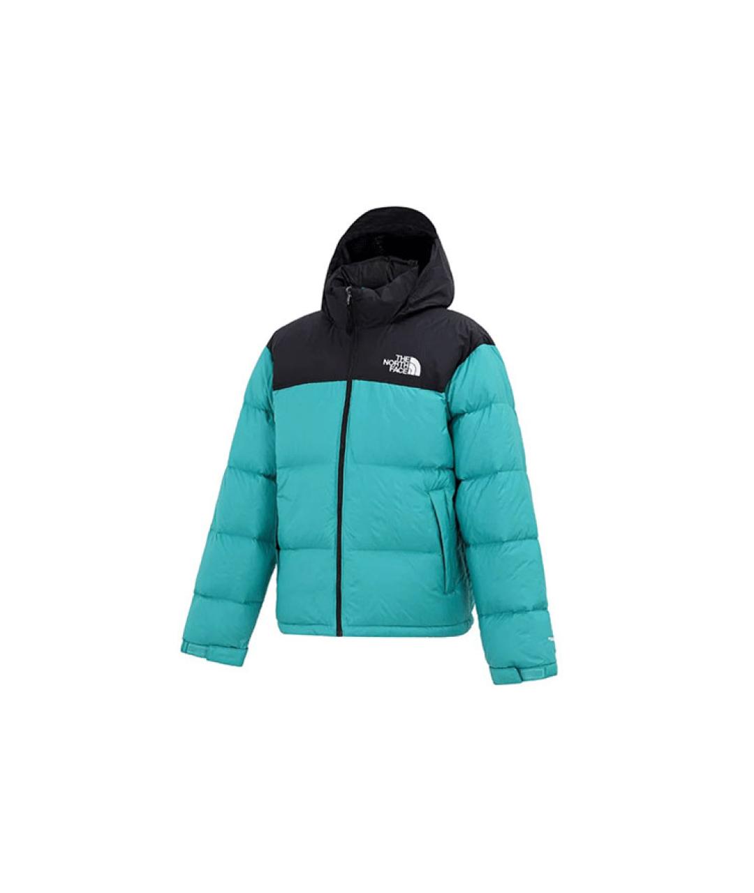 THE NORTH FACE Зеленый пуховик, фото 1