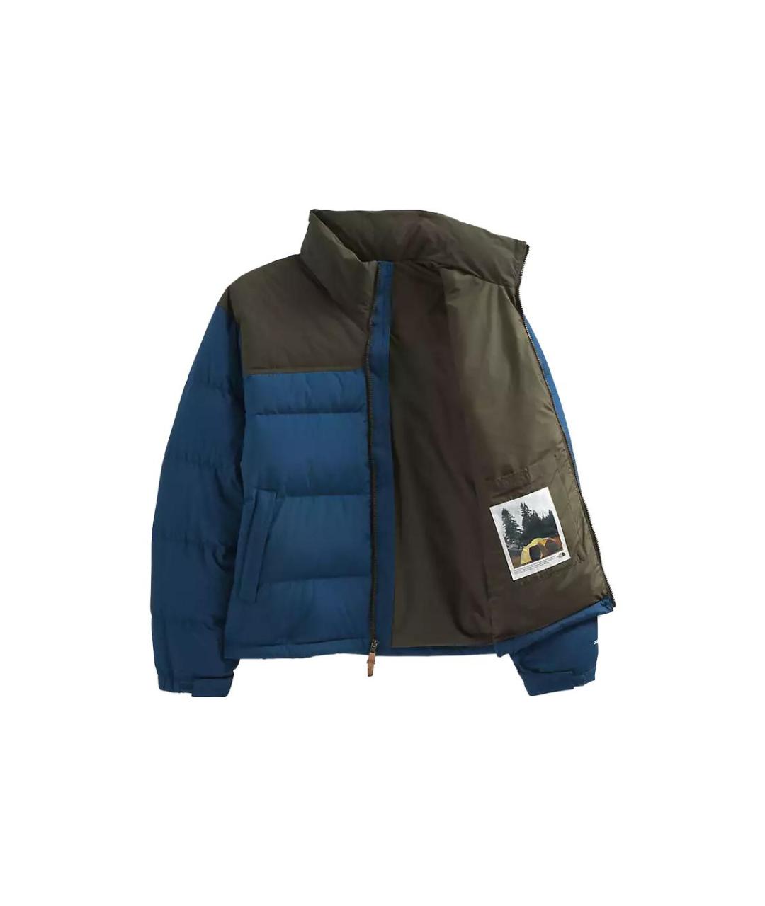 THE NORTH FACE Синий пуховик, фото 2