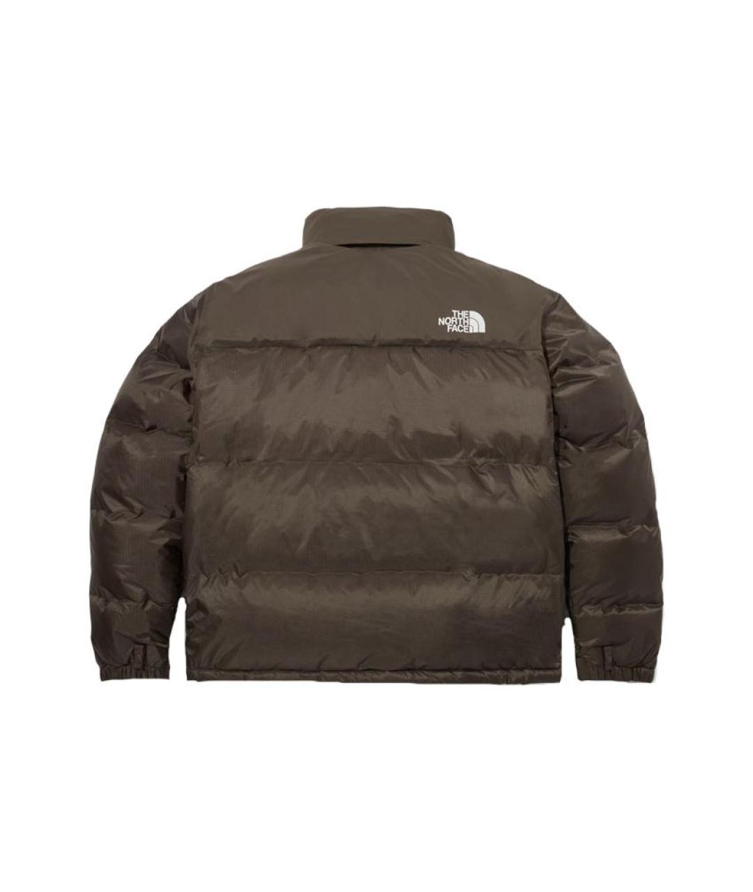 THE NORTH FACE Коричневый пуховик, фото 2
