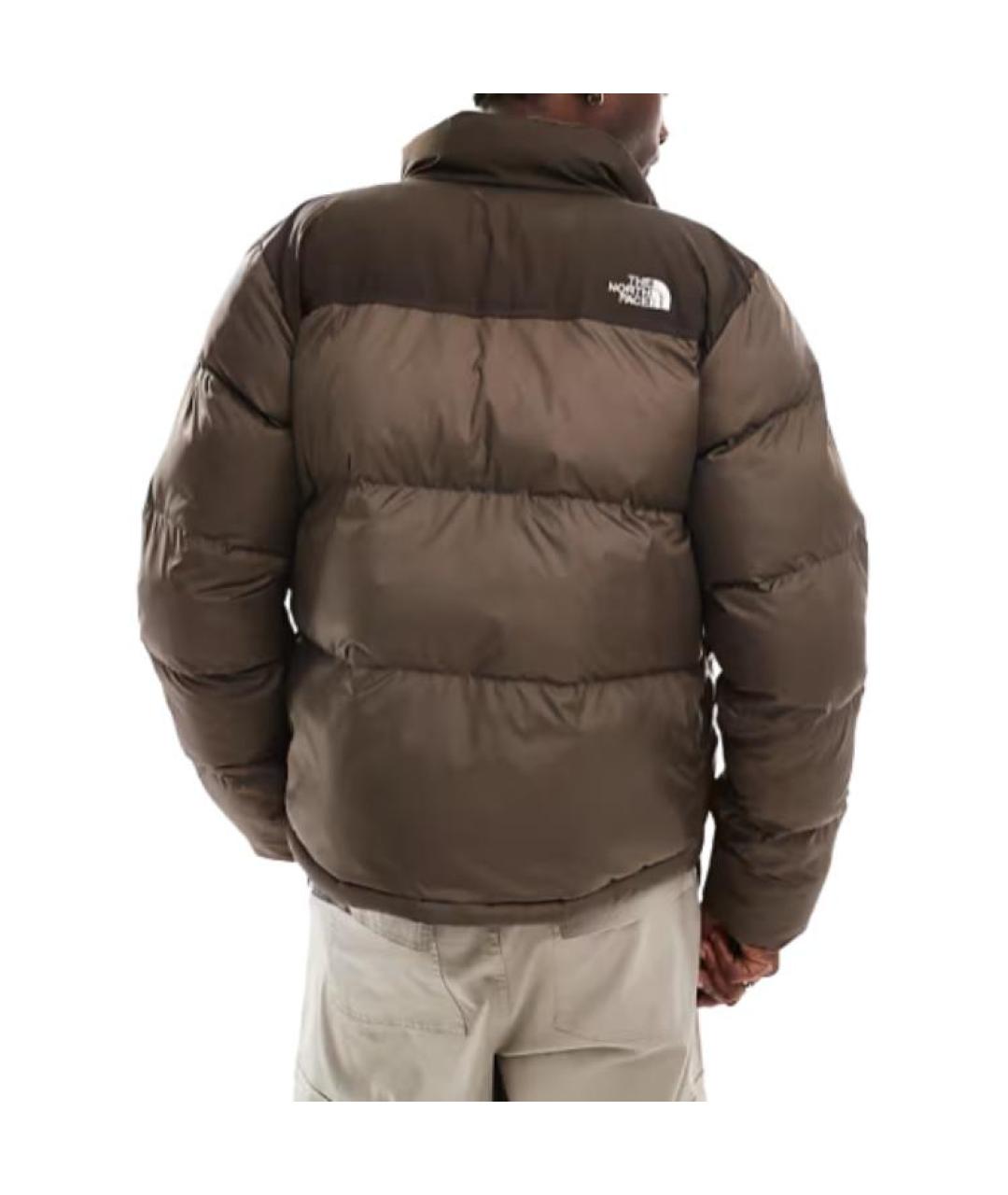 THE NORTH FACE Коричневый пуховик, фото 4