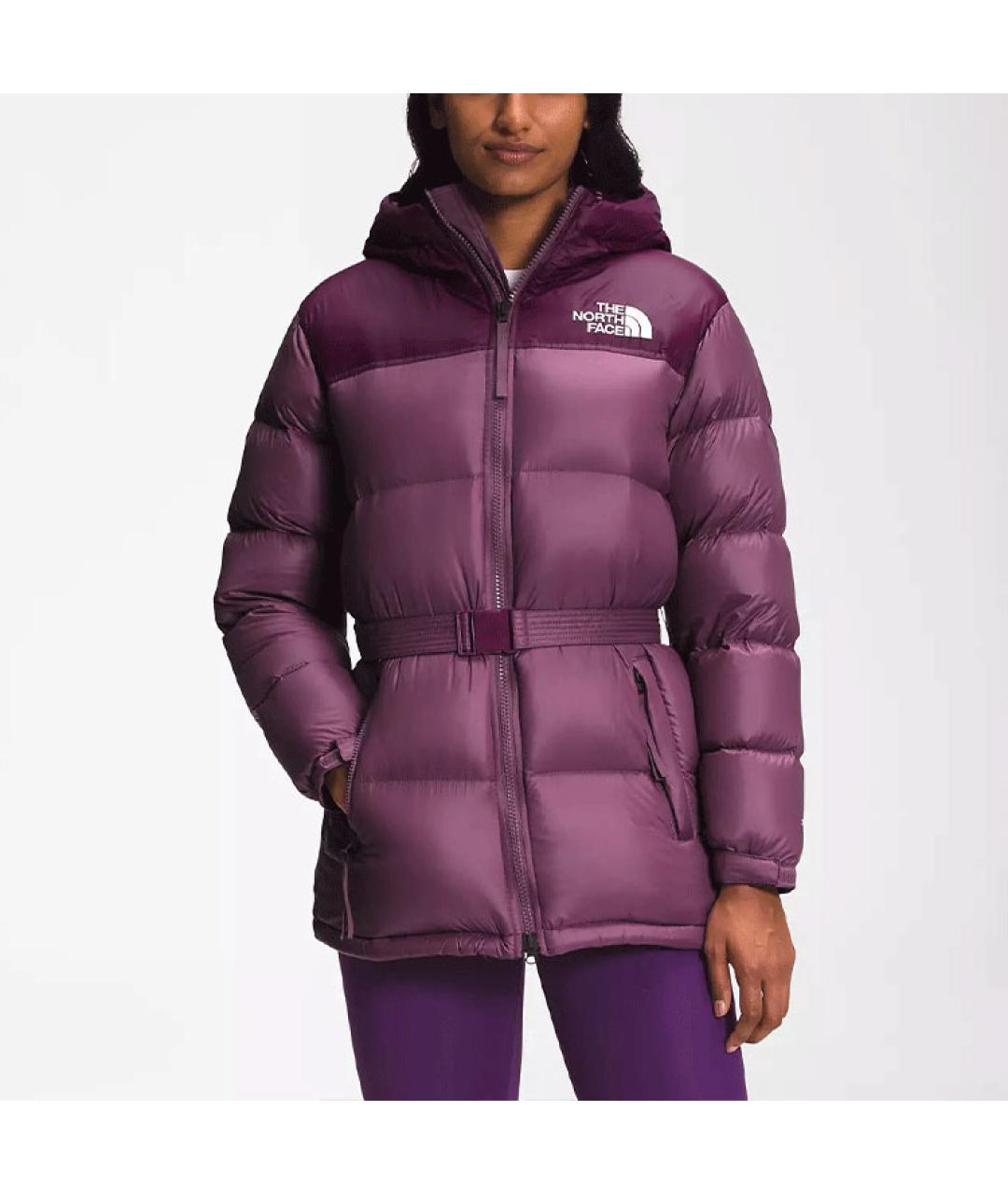 THE NORTH FACE Фиолетовый пуховик, фото 4