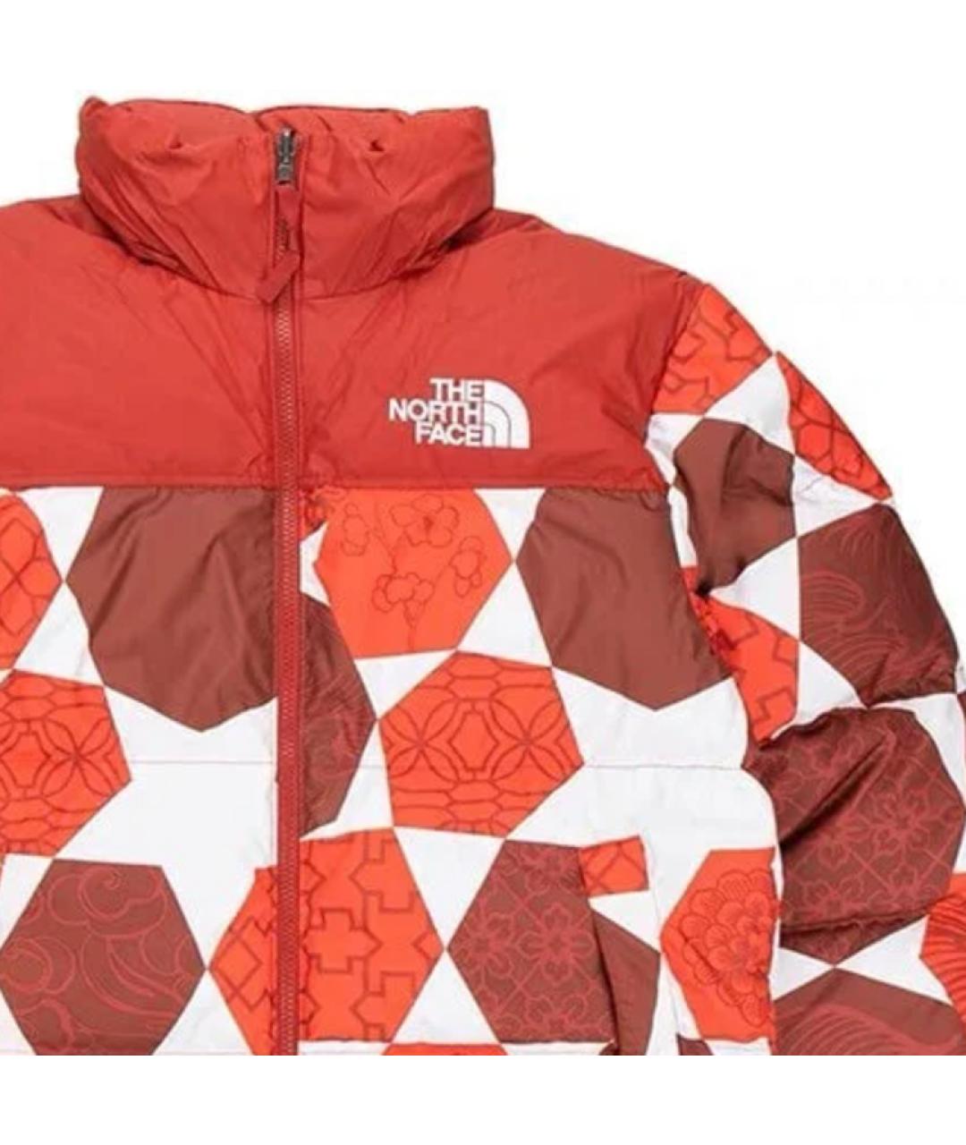 THE NORTH FACE Красный пуховик, фото 3