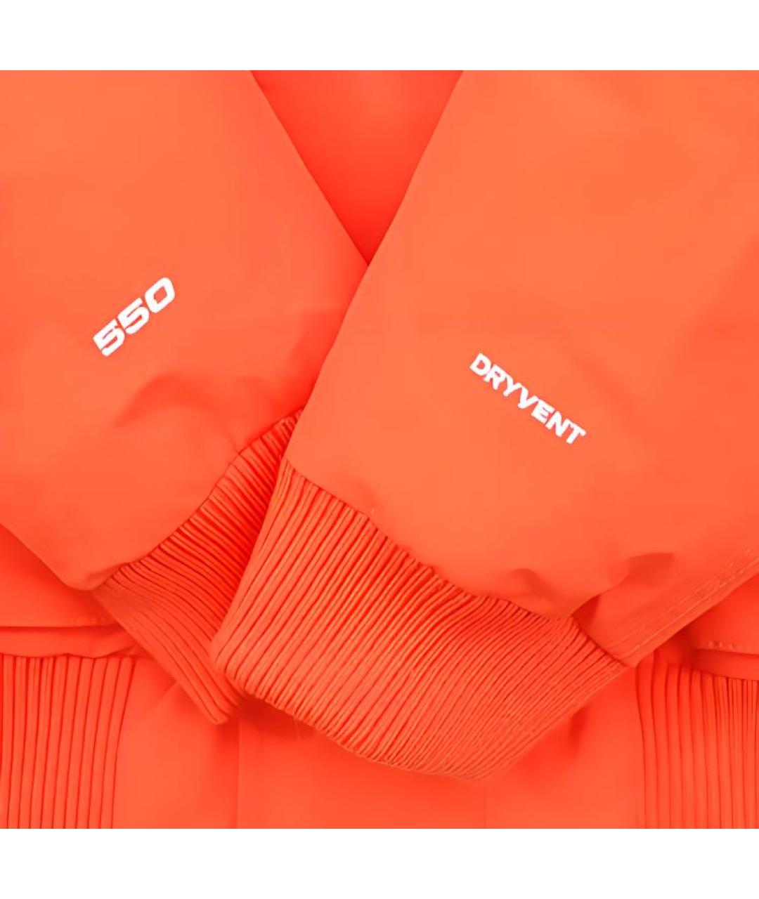 THE NORTH FACE Оранжевый пуховик, фото 3