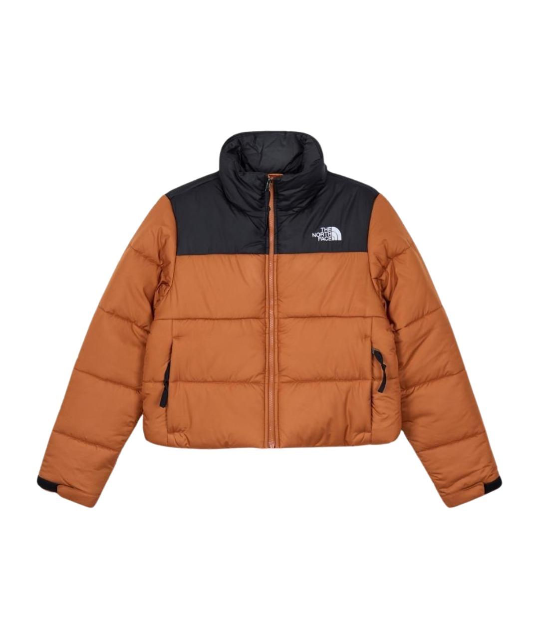 THE NORTH FACE Коричневый пуховик, фото 1