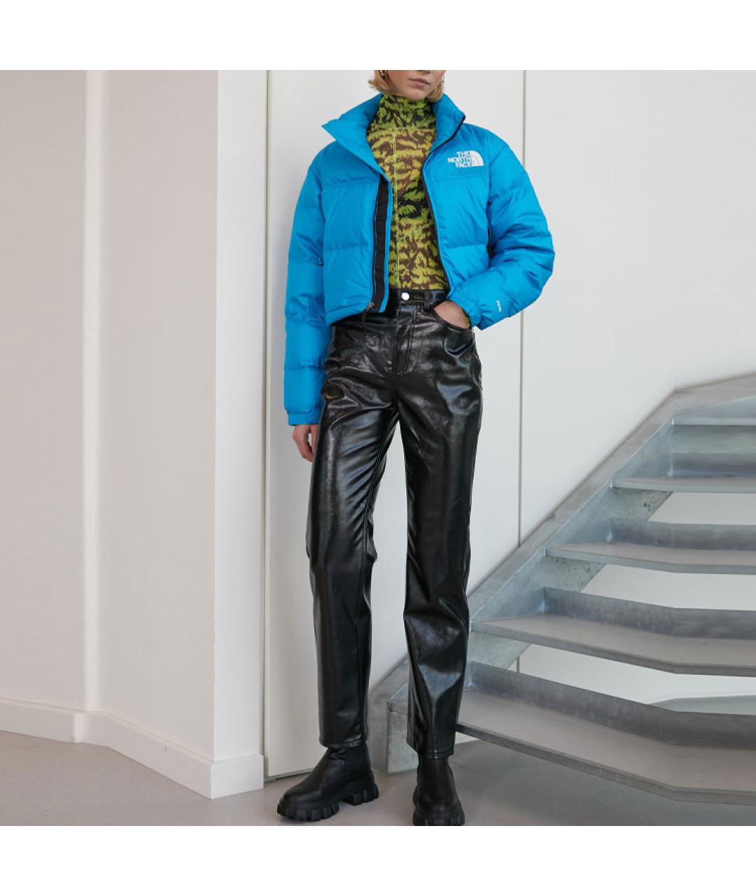 THE NORTH FACE Голубой пуховик, фото 2